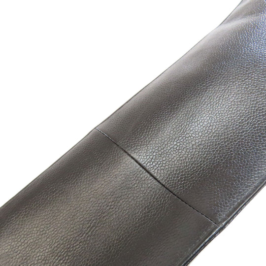CHANEL Tote Bag Grained Calfskin Skin black COCO Mark