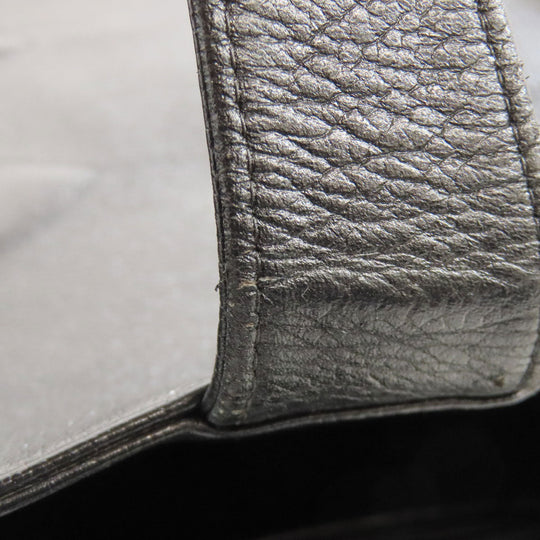 CHANEL Tote Bag Grained Calfskin Skin black COCO Mark