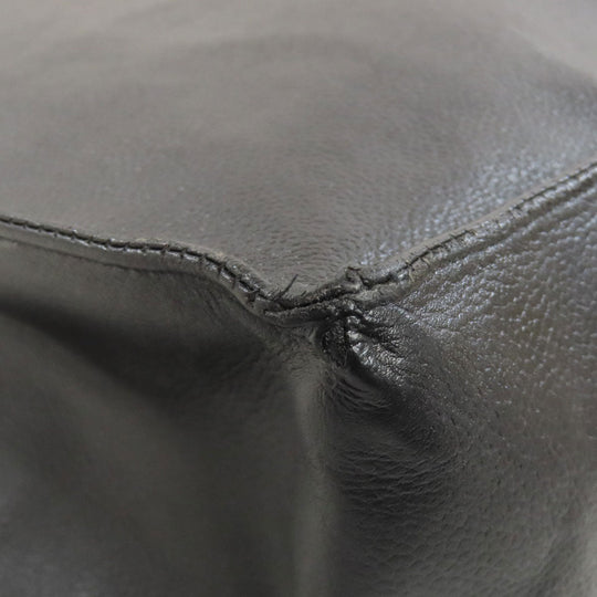 CHANEL Tote Bag Grained Calfskin Skin black COCO Mark