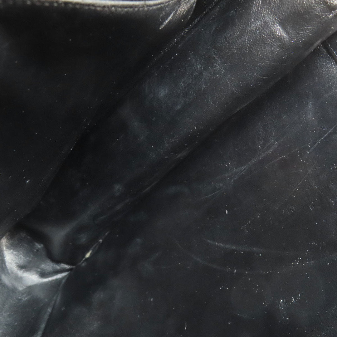 CHANEL Tote Bag Grained Calfskin Skin black COCO Mark