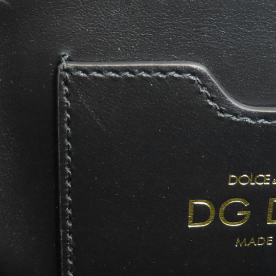 DOLCE&GABBANA Tote Bag Calfskin black DG Daily
