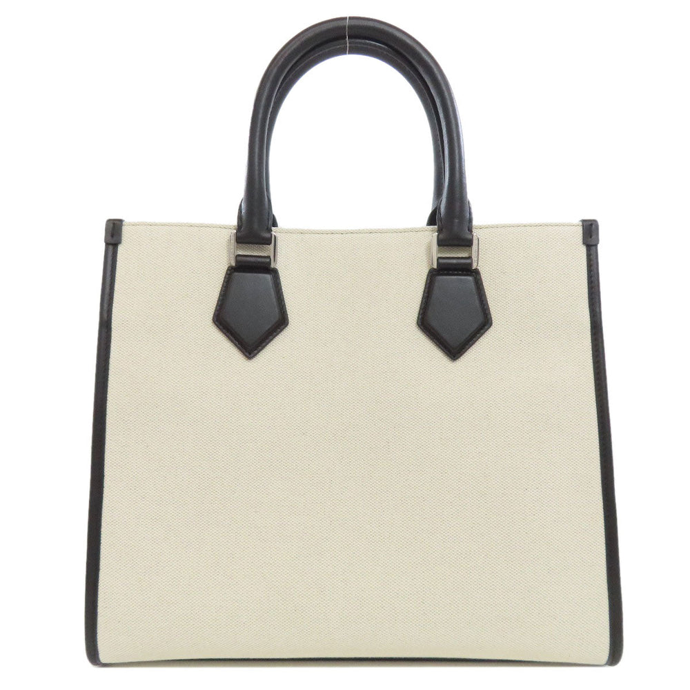 DOLCE&GABBANA Tote Bag canvas black 2WAY Women Used Authentic