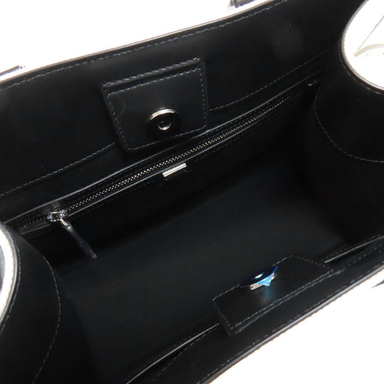 DOLCE&GABBANA Tote Bag canvas black 2WAY Women Used Authentic
