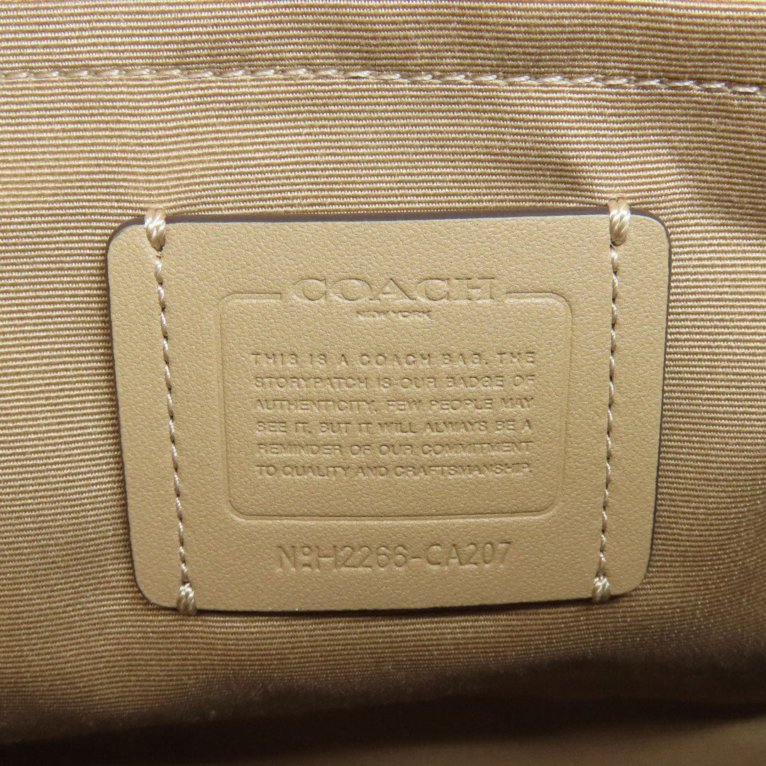COACH Shoulder Bag CA207 leather white jamie camera bag