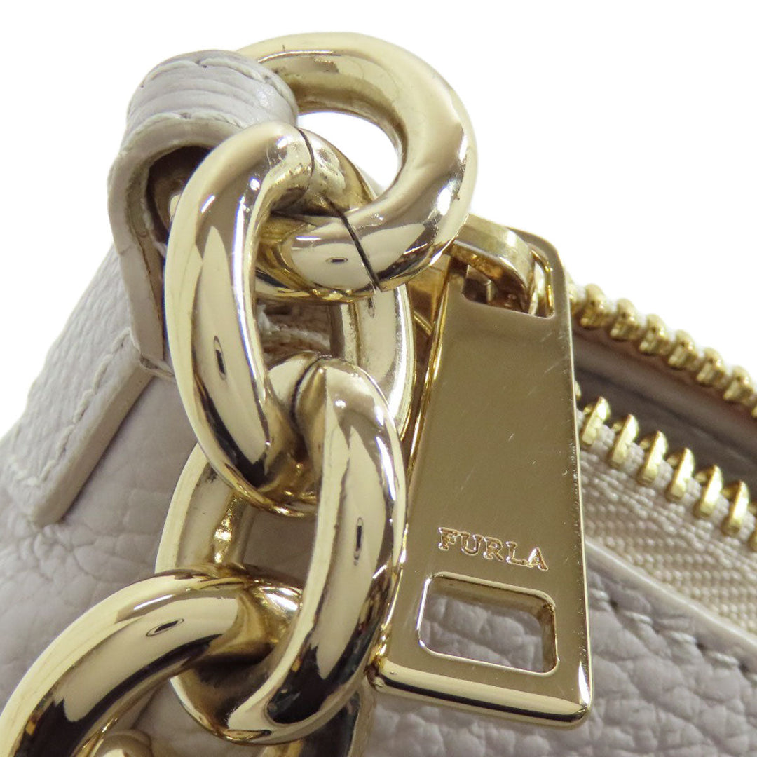 Furla Handbag leather gray 2WAY