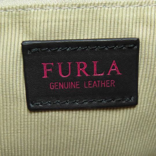 Furla Handbag leather gray 2WAY