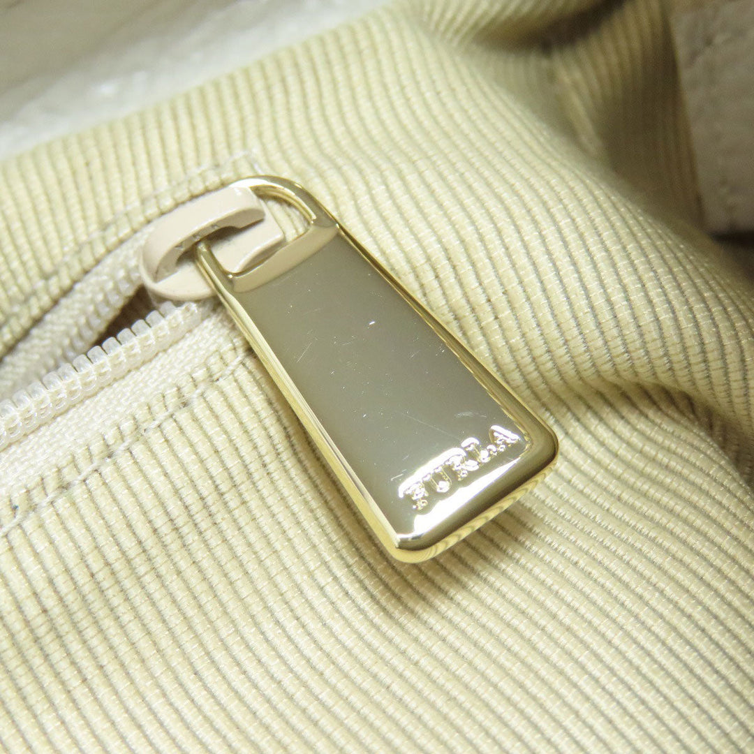 Furla Handbag leather gray 2WAY