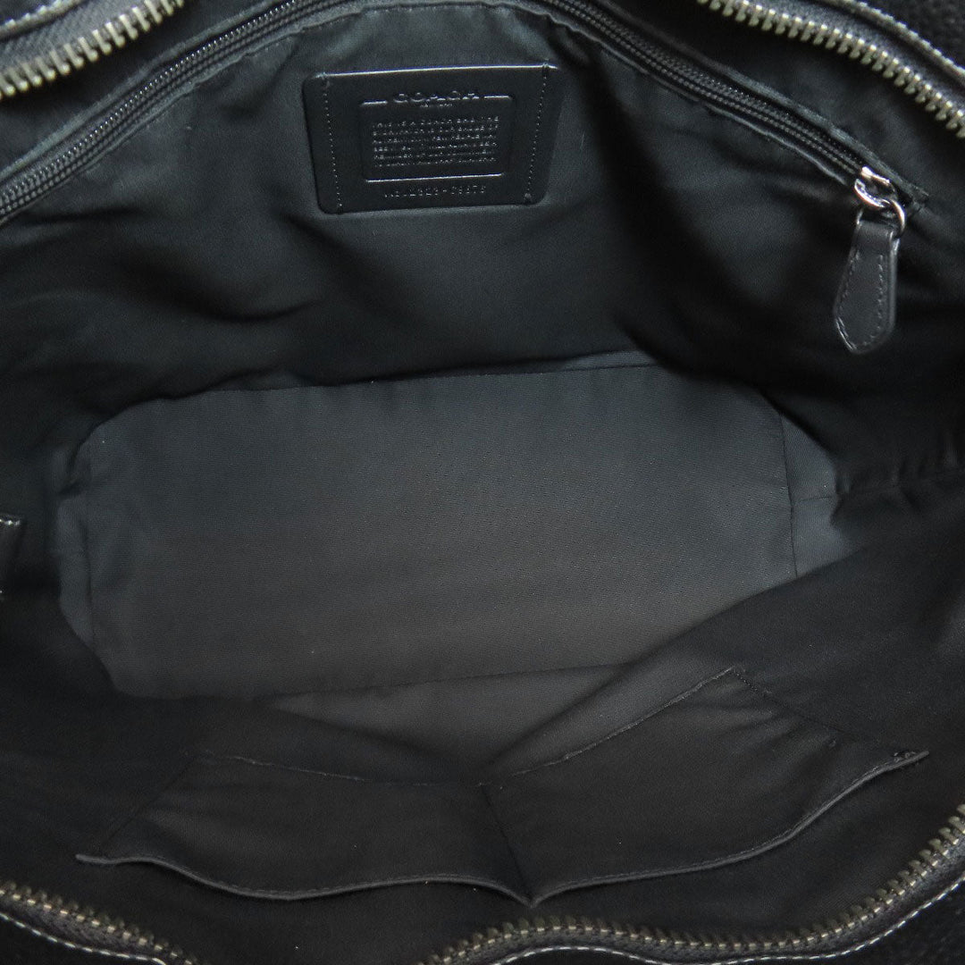 COACH Tote Bag C9876 leather black Sullivan