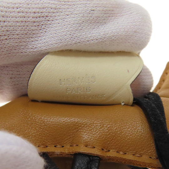 HERMES key ring Anyo Miro Brown Rodeo Pegasus Charm PM