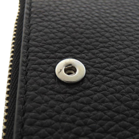JIMMY CHOO Bifold Wallet leather black Star motif studs