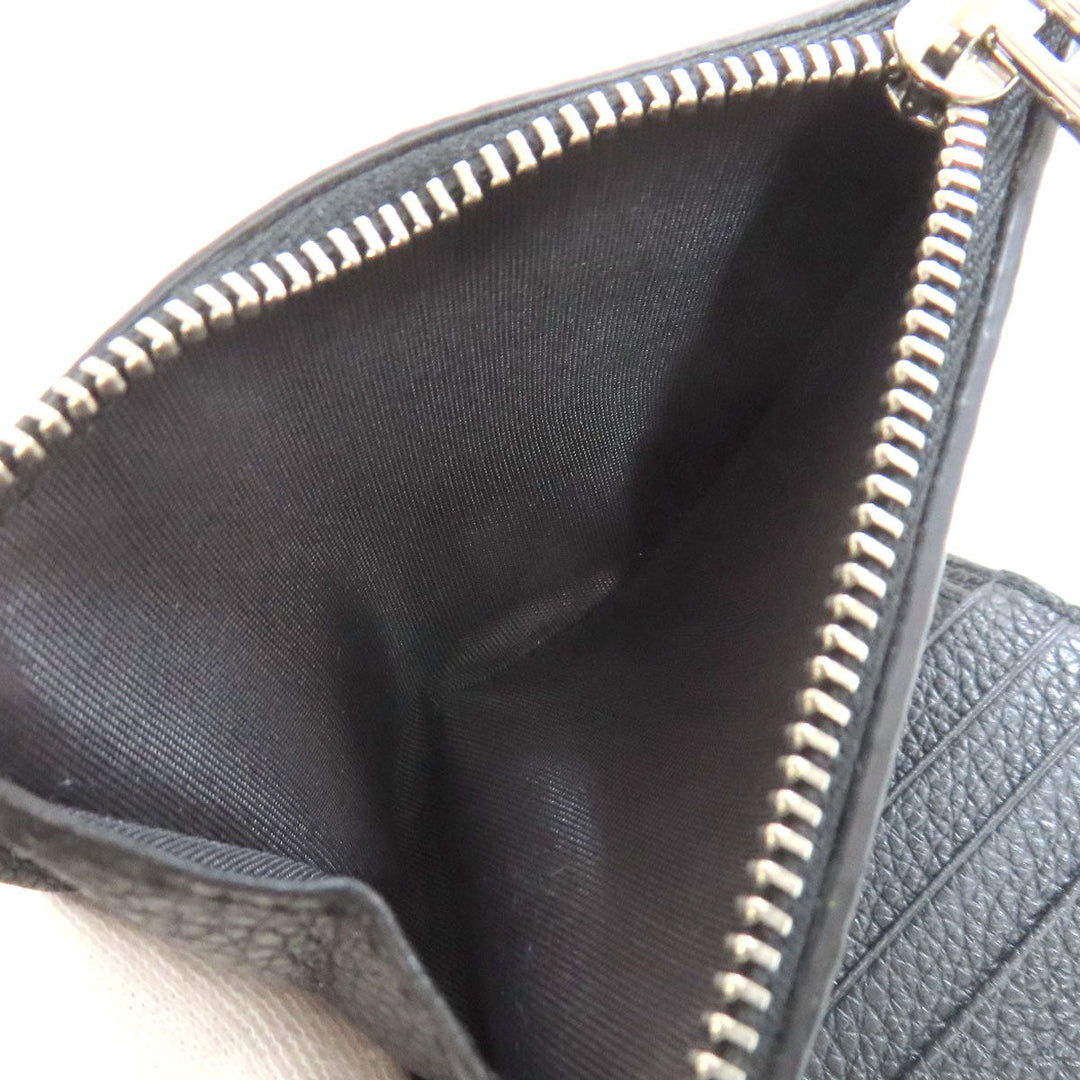 JIMMY CHOO Bifold Wallet leather black Star motif studs