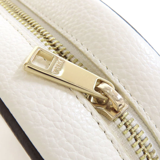 Furla Shoulder Bag leather white logo