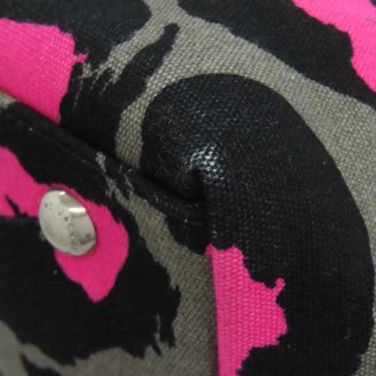 MARC BY MARC JACOBS Tote Bag canvas gray Leopard Pattern 2WAY