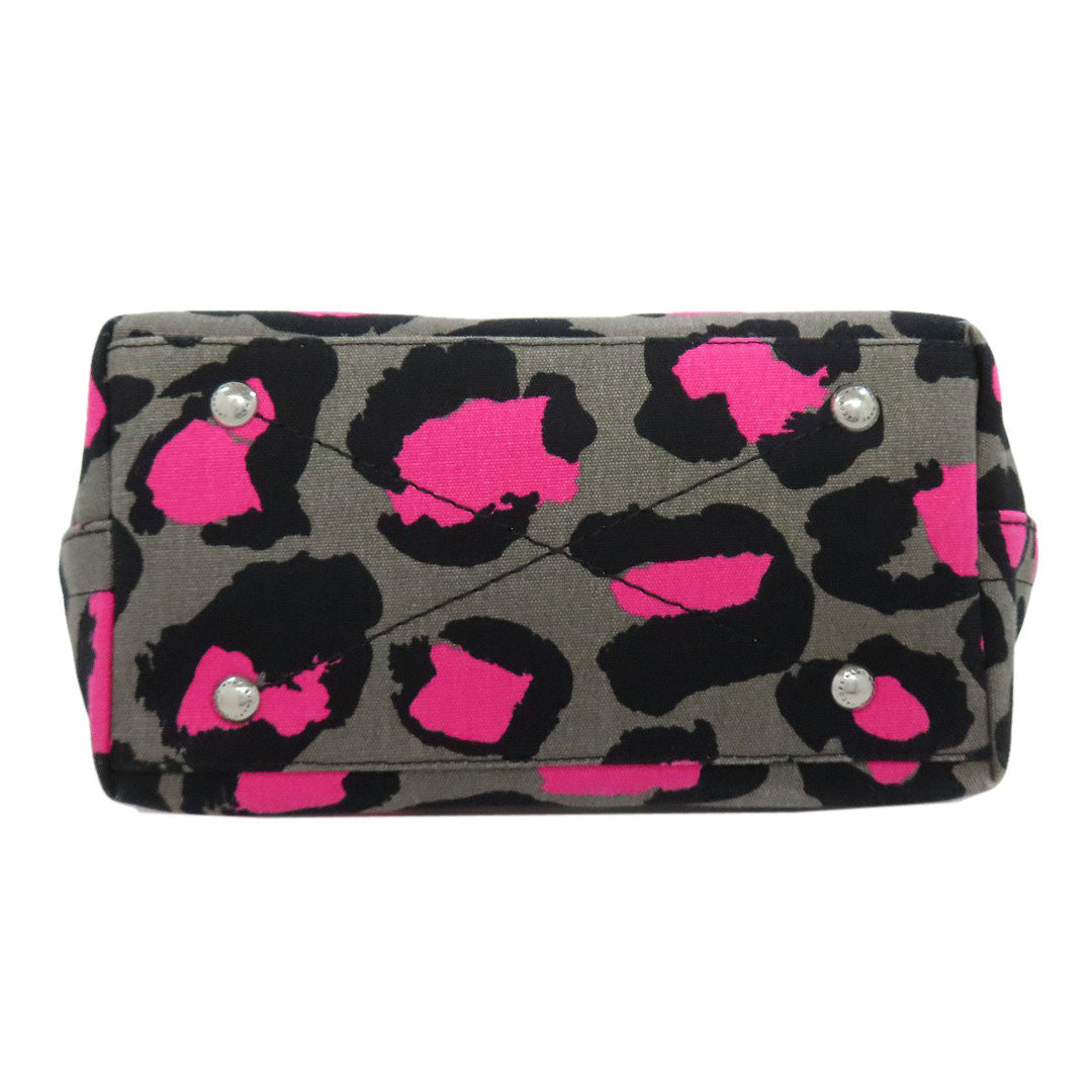 MARC BY MARC JACOBS Tote Bag canvas gray Leopard Pattern 2WAY