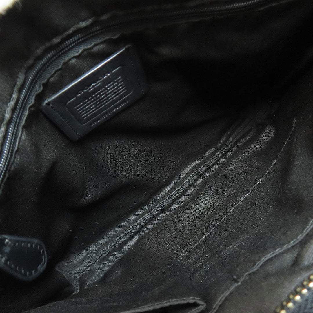 COACH Shoulder Bag F58297 PVC Brown Signature