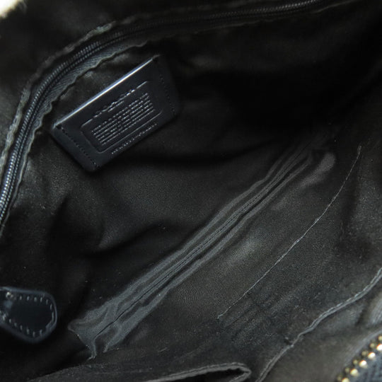 COACH Shoulder Bag F58297 PVC Brown Signature