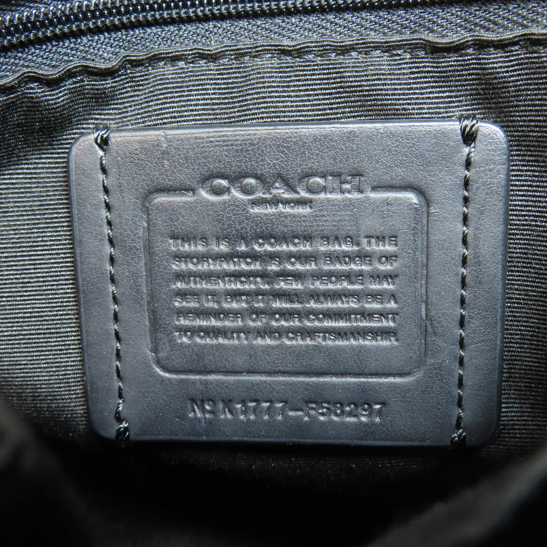 COACH Shoulder Bag F58297 PVC Brown Signature