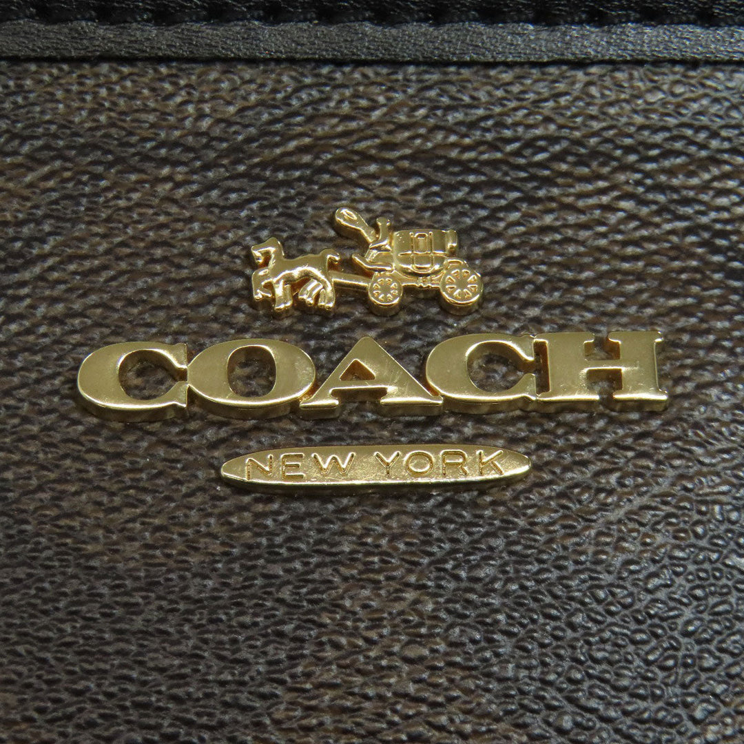 COACH Shoulder Bag F58297 PVC Brown Signature