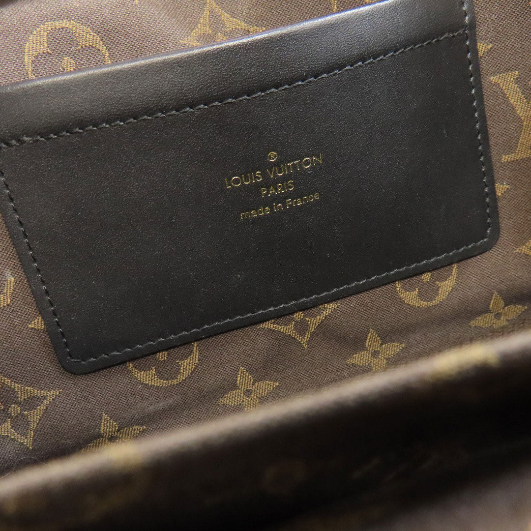 LOUIS VUITTON Handbag M80450 Calfskin black Utility crossbody Women Used Authentic
