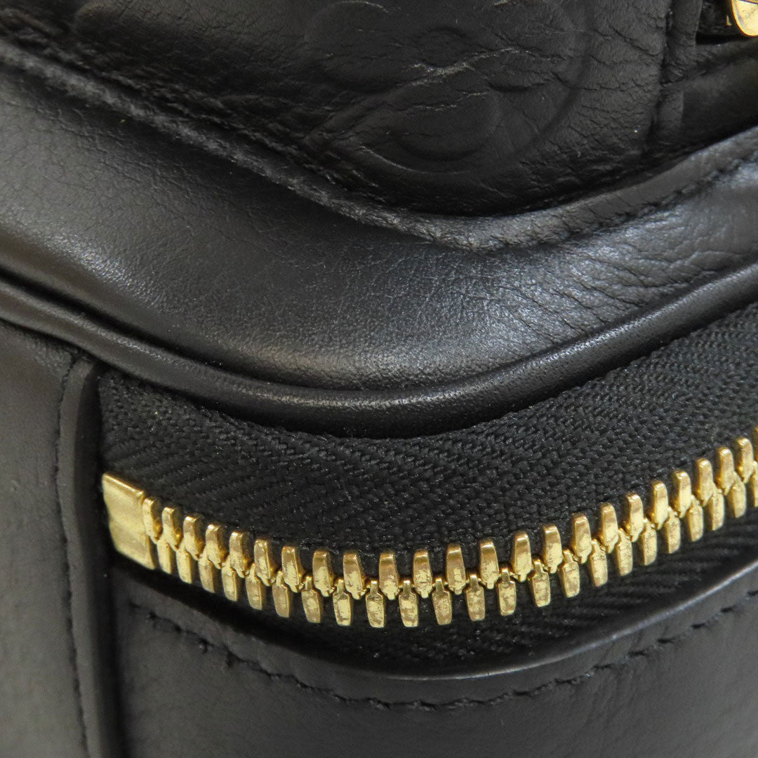 LOUIS VUITTON Handbag M80450 Calfskin black Utility crossbody Women Used Authentic