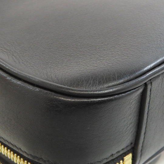 LOUIS VUITTON Handbag M80450 Calfskin black Utility crossbody Women Used Authentic