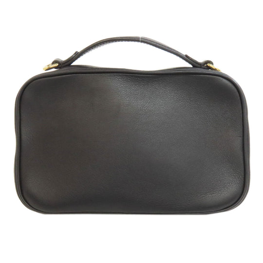 LOUIS VUITTON Handbag M80450 Calfskin black Utility crossbody Women Used Authentic
