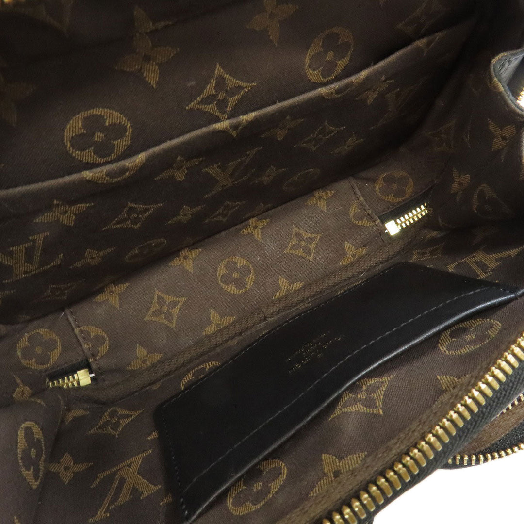 LOUIS VUITTON Handbag M80450 Calfskin black Utility crossbody Women Used Authentic