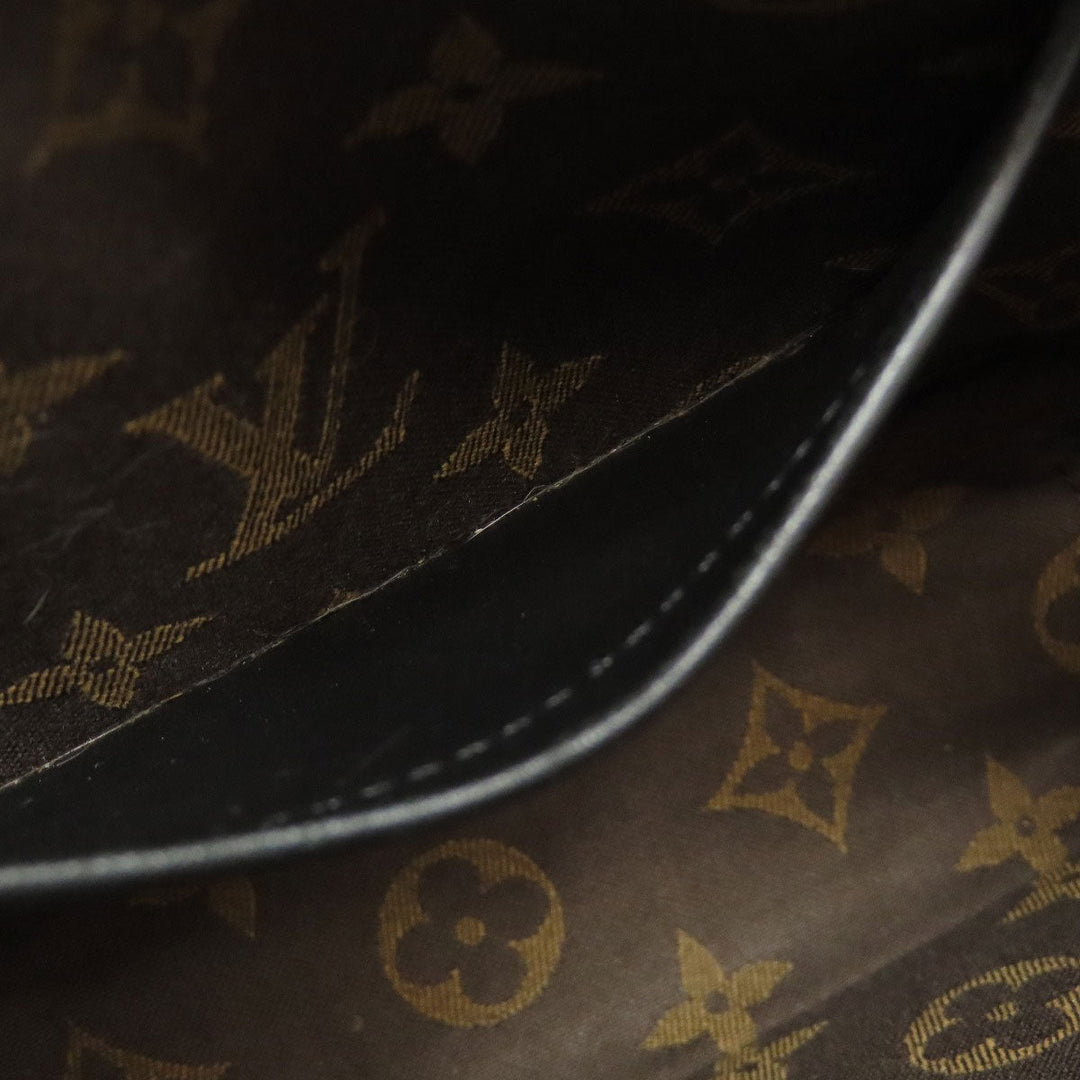 LOUIS VUITTON Handbag M80450 Calfskin black Utility crossbody Women Used Authentic