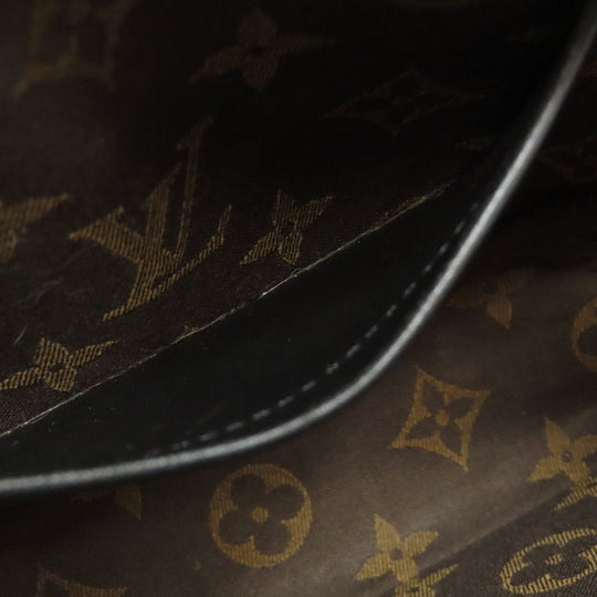 LOUIS VUITTON Handbag M80450 Calfskin black Utility crossbody Women Used Authentic