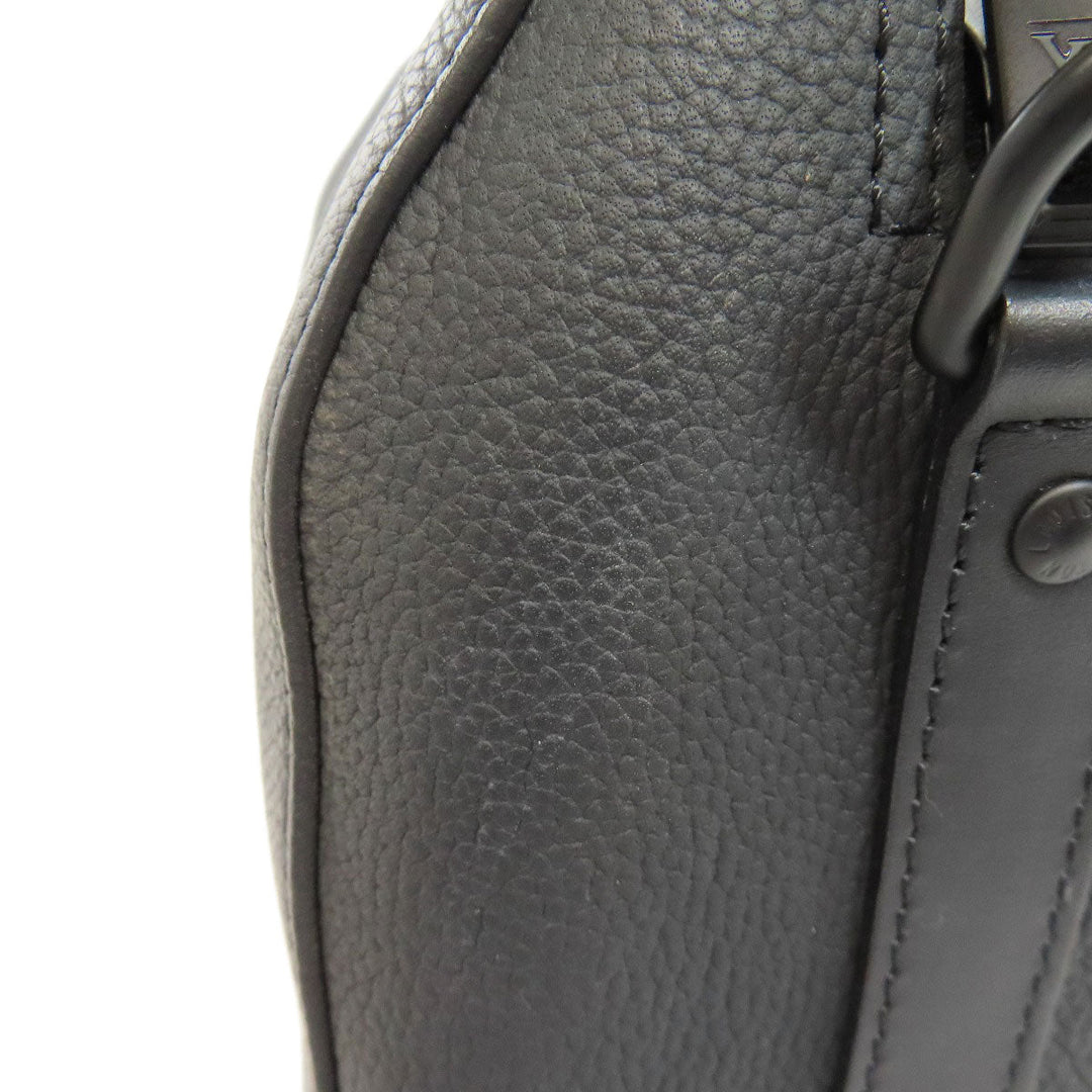 LOUIS VUITTON Shoulder Bag M59255 Calfskin black City Keepall Women Used Authentic