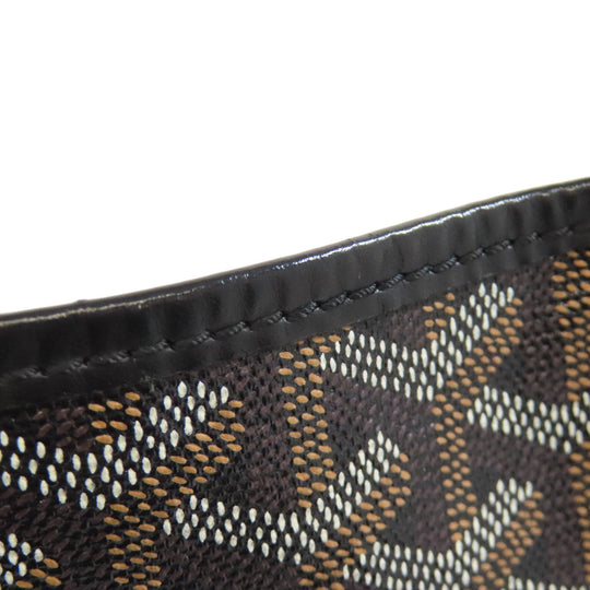 GOYARD Tote Bag Coated canvas black Saint Louis PM