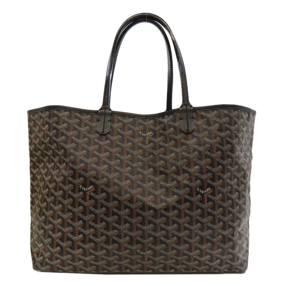 GOYARD Tote Bag Coated canvas black Saint Louis PM
