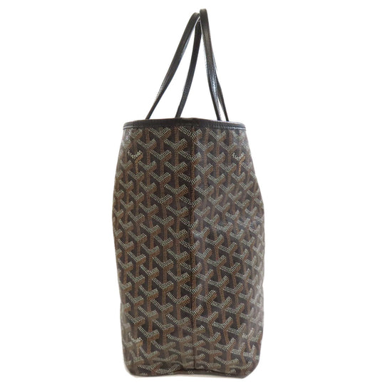 GOYARD Tote Bag Coated canvas black Saint Louis PM