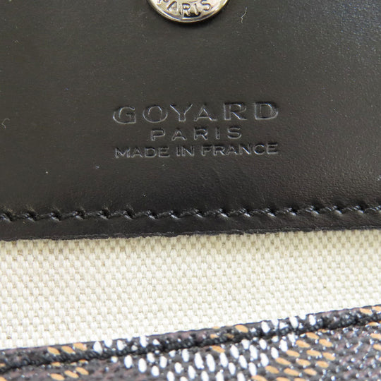 GOYARD Tote Bag Coated canvas black Saint Louis PM