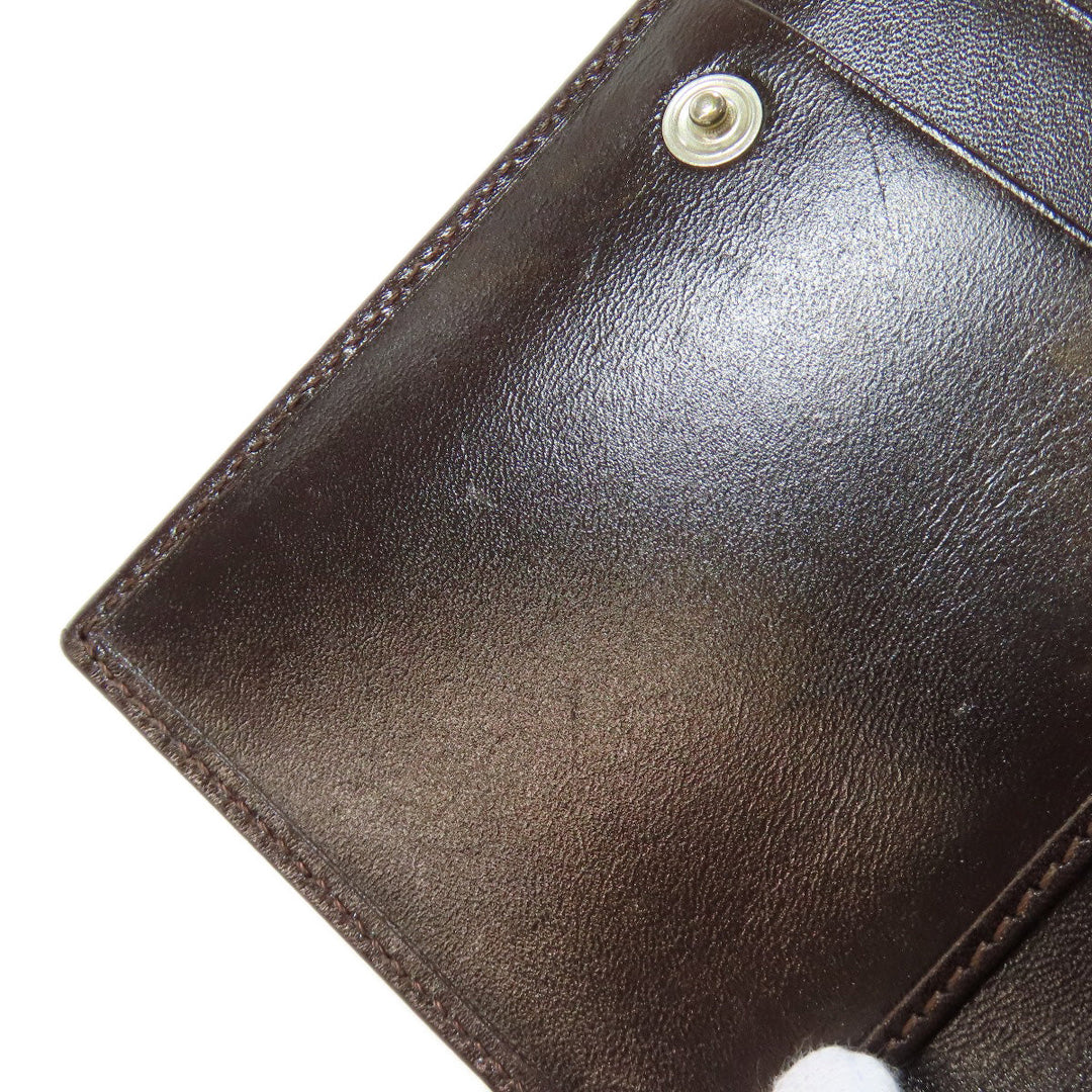 FENDI Bifold Wallet canvas Brown Zucca Pattern