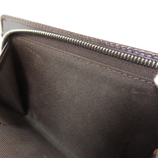 FENDI Bifold Wallet canvas Brown Zucca Pattern