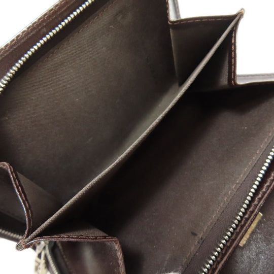 FENDI Bifold Wallet canvas Brown Zucca Pattern