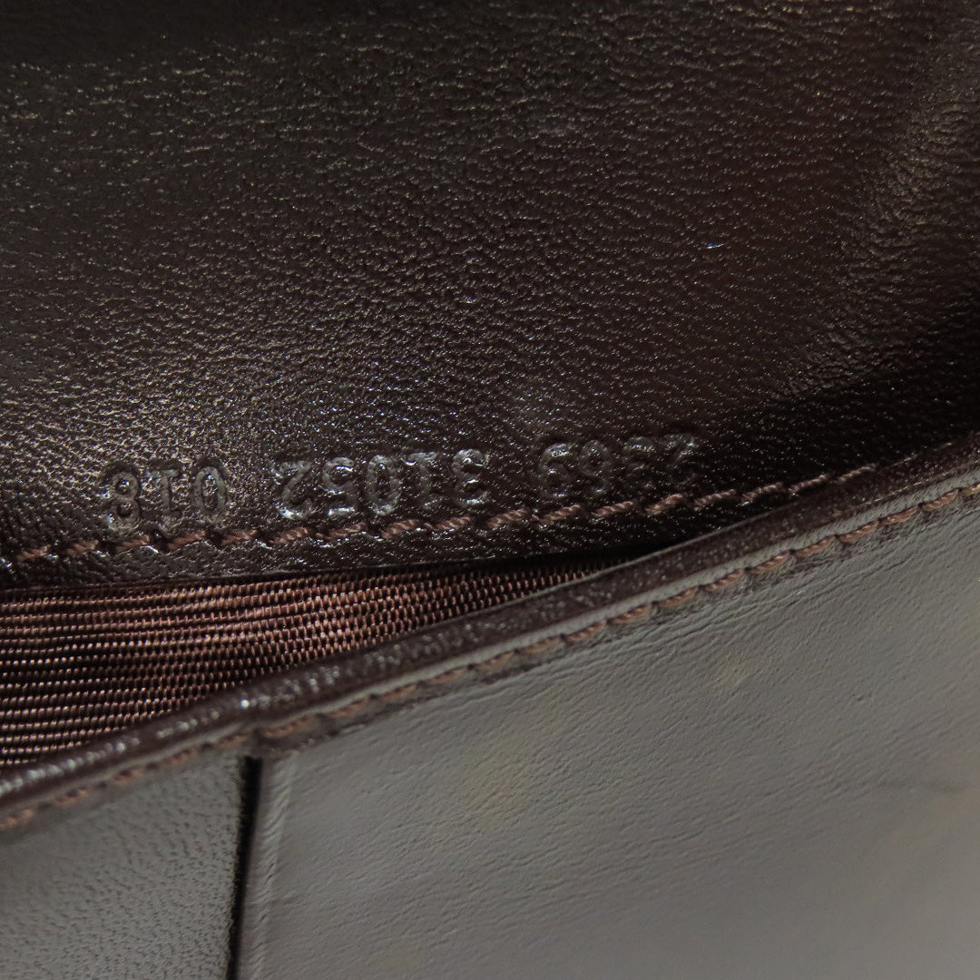 FENDI Bifold Wallet canvas Brown Zucca Pattern