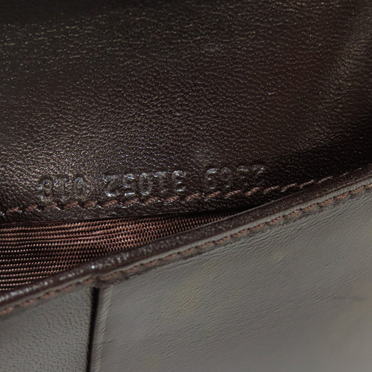 FENDI Bifold Wallet canvas Brown Zucca Pattern