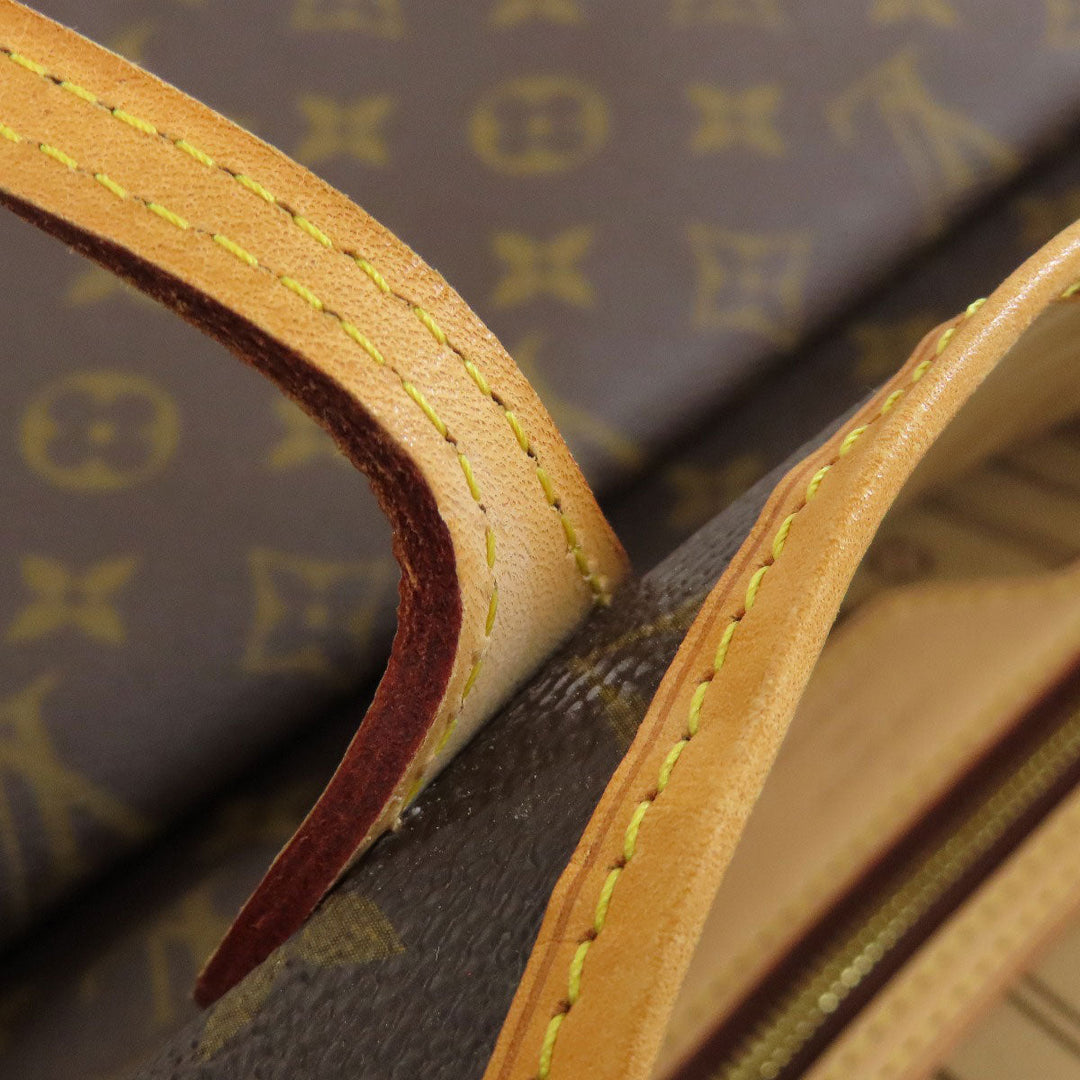 LOUIS VUITTON Tote Bag M40157 Monogram canvas Brown Neverfull GM Women Used Authentic