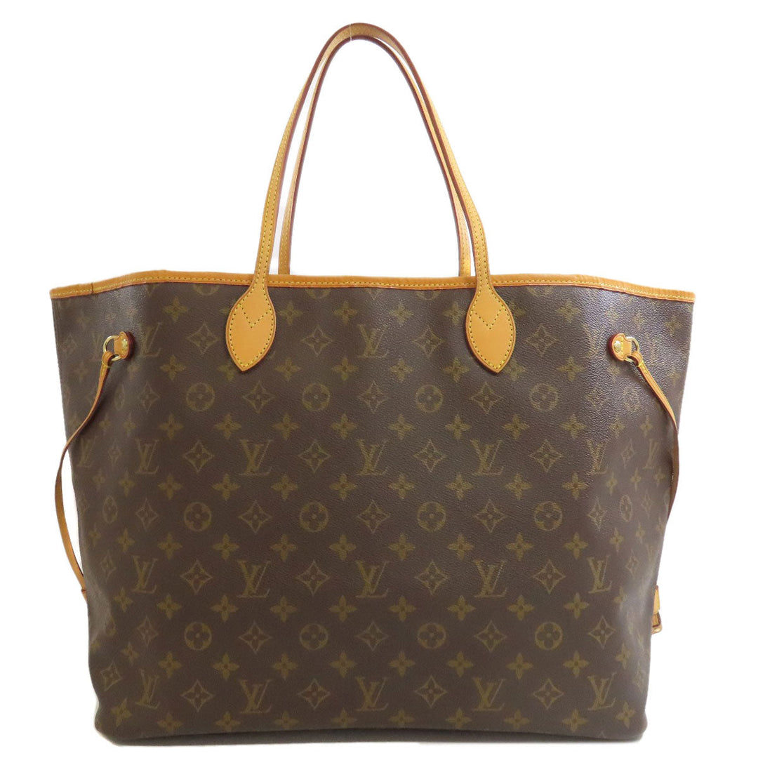 LOUIS VUITTON Tote Bag M40157 Monogram canvas Brown Neverfull GM Women Used Authentic