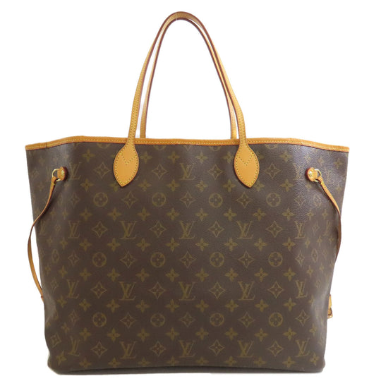 LOUIS VUITTON Tote Bag M40157 Monogram canvas Brown Neverfull GM Women Used Authentic
