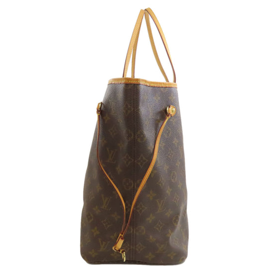 LOUIS VUITTON Tote Bag M40157 Monogram canvas Brown Neverfull GM Women Used Authentic