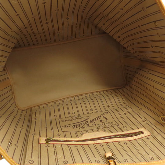 LOUIS VUITTON Tote Bag M40157 Monogram canvas Brown Neverfull GM Women Used Authentic