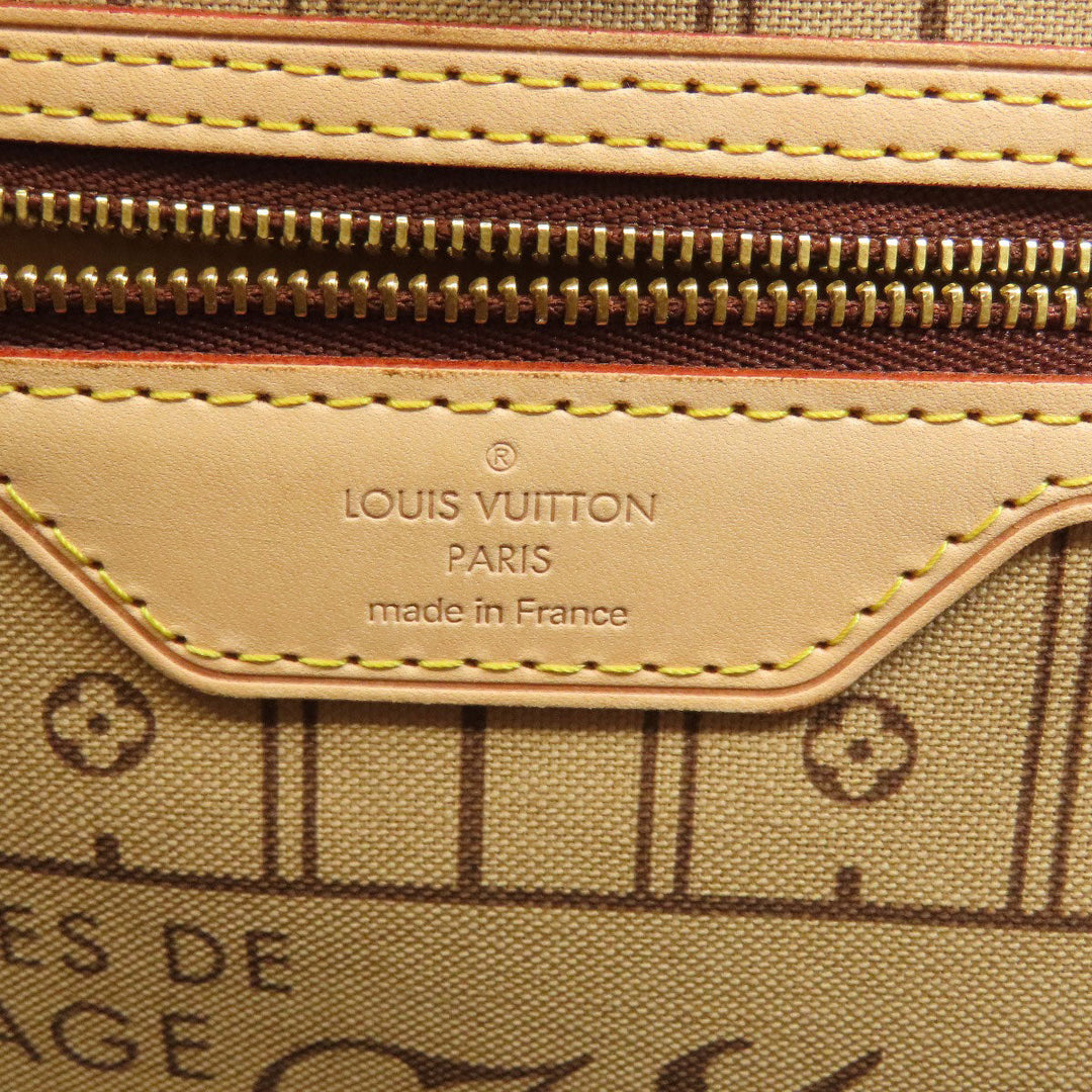LOUIS VUITTON Tote Bag M40157 Monogram canvas Brown Neverfull GM Women Used Authentic