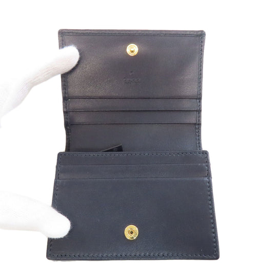 GUCCI Bifold Wallet 621887 Canvas, Leather beige Horsebit Women Used Authentic