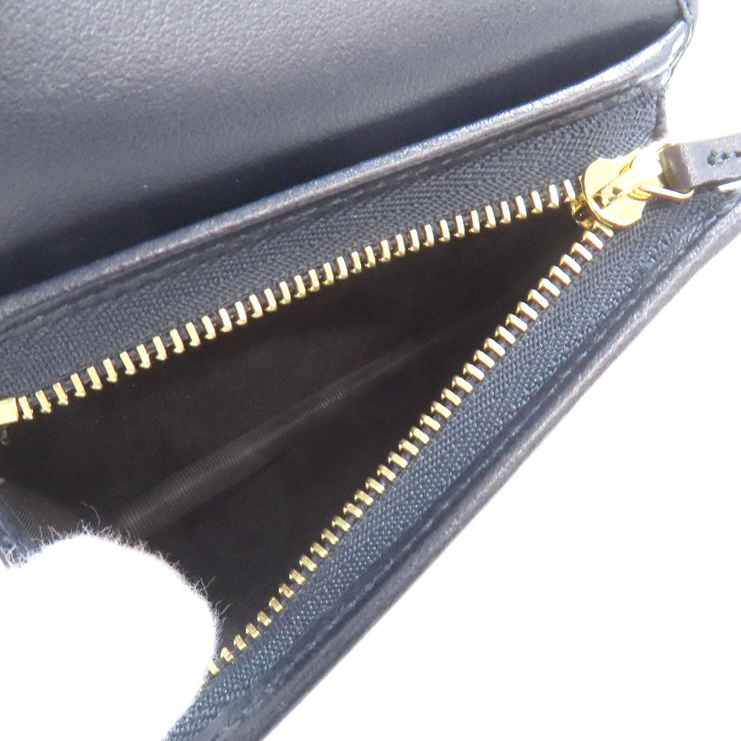 GUCCI Bifold Wallet 621887 Canvas, Leather beige Horsebit Women Used Authentic