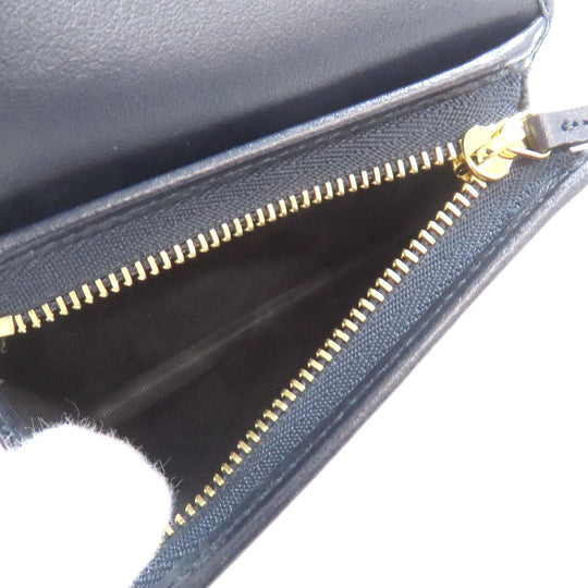 GUCCI Bifold Wallet 621887 Canvas, Leather beige Horsebit Women Used Authentic