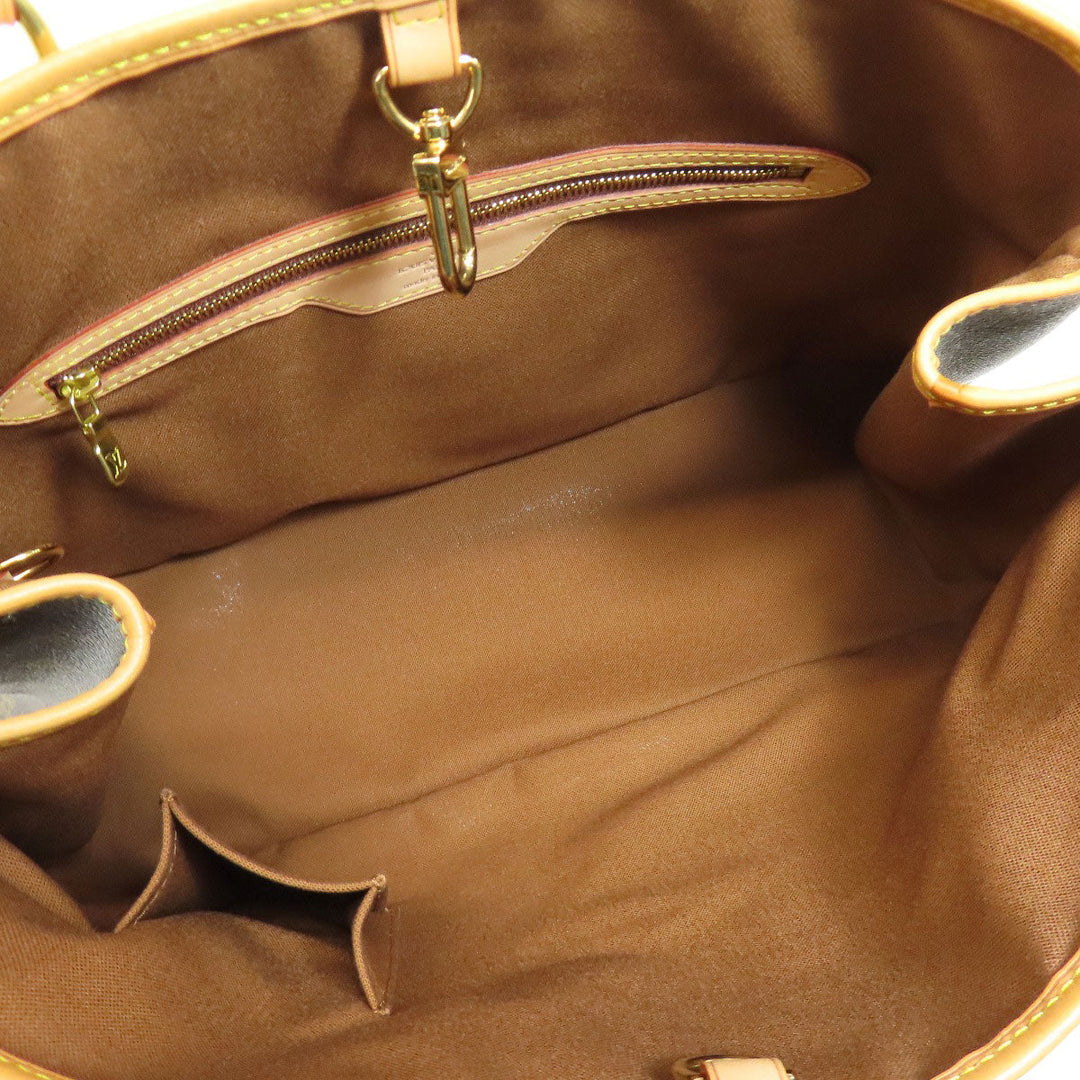 LOUIS VUITTON Tote Bag M51154 Monogram canvas Brown Batignolles Horizontal