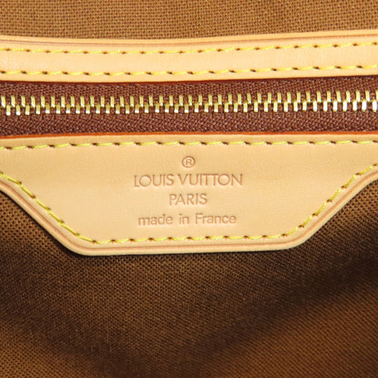 LOUIS VUITTON Tote Bag M51154 Monogram canvas Brown Batignolles Horizontal